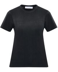 Helmut Lang - Logo-Print T-Shirt - Lyst