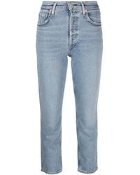 Citizens of Humanity - Charlotte Cropped Straight-Leg Jeans - Lyst