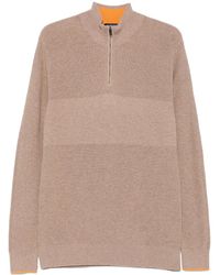 Hackett - Pullover Mit Kontrastdetails - Lyst
