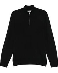 Canali - Pullover Mit Stehkragen - Lyst