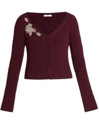 Erdem - クロップド カーディガン - Lyst