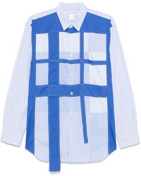 Comme des Garçons - Patchwork Striped Shirt - Lyst
