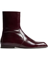 KHAITE - Colt Zip Ankle Boots - Lyst