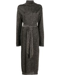 Nanushka Lurex Tuniek - Zwart