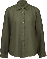 120% Lino - Hemd Aus Leinen - Lyst