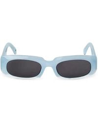 Palm Angels - Noah Oval-Frame Sunglasses - Lyst