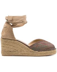 Castañer - X Etro 70Mm Bilina Espadrilles - Lyst