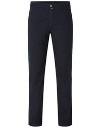 Jacob Cohen - Logo-Embroidered Slim-Fit Trousers - Lyst