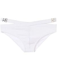 Amir Slama - Cut-Out Logo Swimming Trunks - Lyst