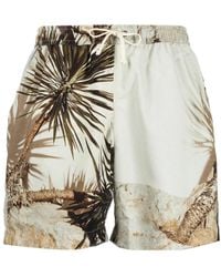 BLUE SKY INN - Bañador con estampado de palmeras - Lyst