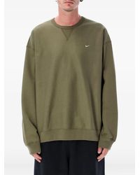 Nike - Solo Swoosh Crew-Neck Sweatshirt - Lyst