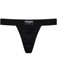 DSquared² - Tanga Mit Logo-Schild - Lyst