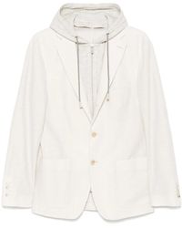 Eleventy - Blazer À Design Superposé - Lyst