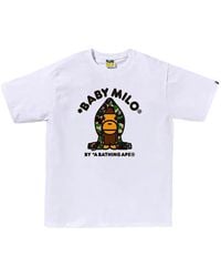 A Bathing Ape - Baby Milo Camo-Print T-Shirt - Lyst