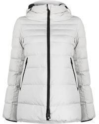 Herno - High-Neck Zip-Up Padded Jacket - Lyst