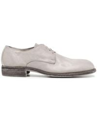 Guidi - Almond-toe Lace-up Derby Shoes - Lyst