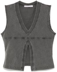 Alexander Wang - Canotta Con Scollo A V - Lyst