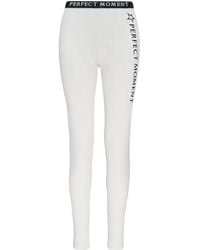 Perfect Moment - Thermal Logo-print Ski leggings - Lyst