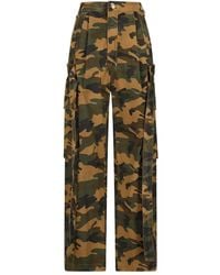 DARKPARK - Broek Met Camouflageprint - Lyst
