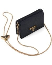 Prada - Sequinned Wallet-On-Chain - Lyst