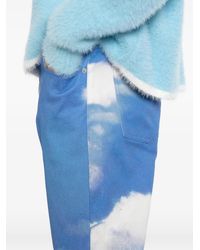Moschino - Cloud-Print Jeans - Lyst