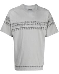 Neighborhood - Mushroom-Print Detail T-Shirt - Lyst