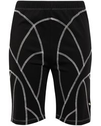 HELIOT EMIL - Spadix Shorts Mit Sichtbarer Naht - Lyst