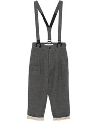 A Tentative Atelier - Pantalones A Cuadros - Lyst