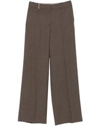 Peserico - Broek Met Wijde Pijpen - Lyst