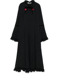 Vivetta - Kleid mit Blumenstickerei - Lyst