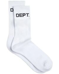 GALLERY DEPT. - Logo-Detail Ribbed Socks - Lyst