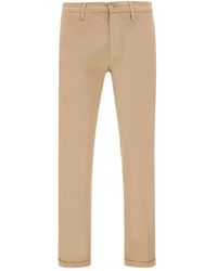 Re-hash - Logo Patch Cuffed Trousers - Lyst