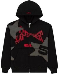 Sp5der - Big Star Zip-Up Hoodie - Lyst