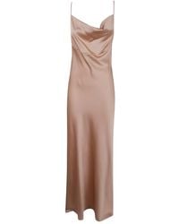 D.exterior - Spaghetti Strap Cowl Neck Dress - Lyst