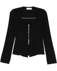 Patrizia Pepe - Zip-Up Blazer - Lyst