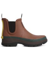 Barbour - X Paul Smith Waterproof Rubber Chelsea Boots - Lyst