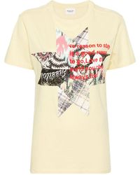 Isabel Marant - Camiseta Zewel con estampado gráfico - Lyst