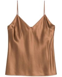 JOSEPH - Clea Top Met V-Hals - Lyst