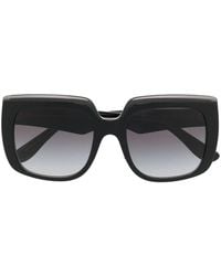 Dolce & Gabbana - Square-Frame Gradient-Lens Sunglasses - Lyst