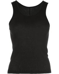 Wardrobe NYC - Geribbelde Tanktop - Lyst