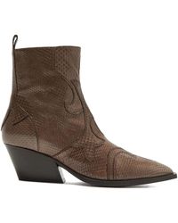 Maliparmi - Stiefel Mit Spitzer Kappe 50Mm - Lyst