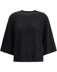 Fabiana Filippi - Short Sleeve Cape - Lyst