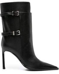 Sergio Rossi - Sr Thalestris 95mm Leather Boots - Lyst