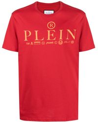 Philipp Plein - Ss Logos Round-neck T-shirt - Lyst