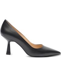Stuart Weitzman - 75Mm Stuart Sculpt 75 Pointed-Toe Sculpted-Heel Pumps - Lyst