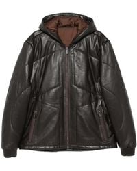 SERGIO MORETTI FIRENZE - Quilted Hooded Jacket - Lyst