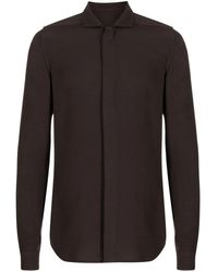 Rick Owens - Camicia A Maniche Lunghe - Lyst