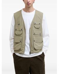 Barbour - Utility Editor Zip-Front Gilet - Lyst