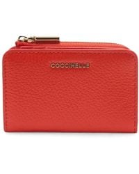 Coccinelle - Metallic S1 Card Holder - Lyst
