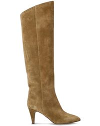 Isabel Marant - Lispa 75Mm Suede Knee Boots - Lyst
